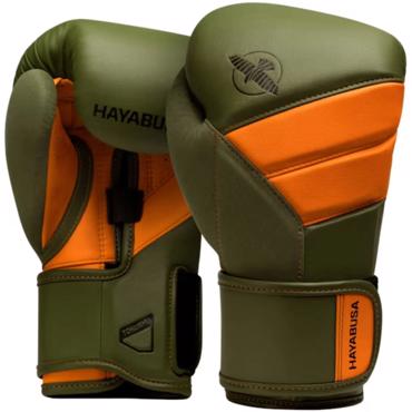 Hayabusa T3 Boxing Gloves -green/orange